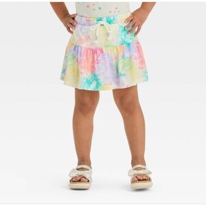 Cat & Jack Multicolor Tie-Dye Skirt
